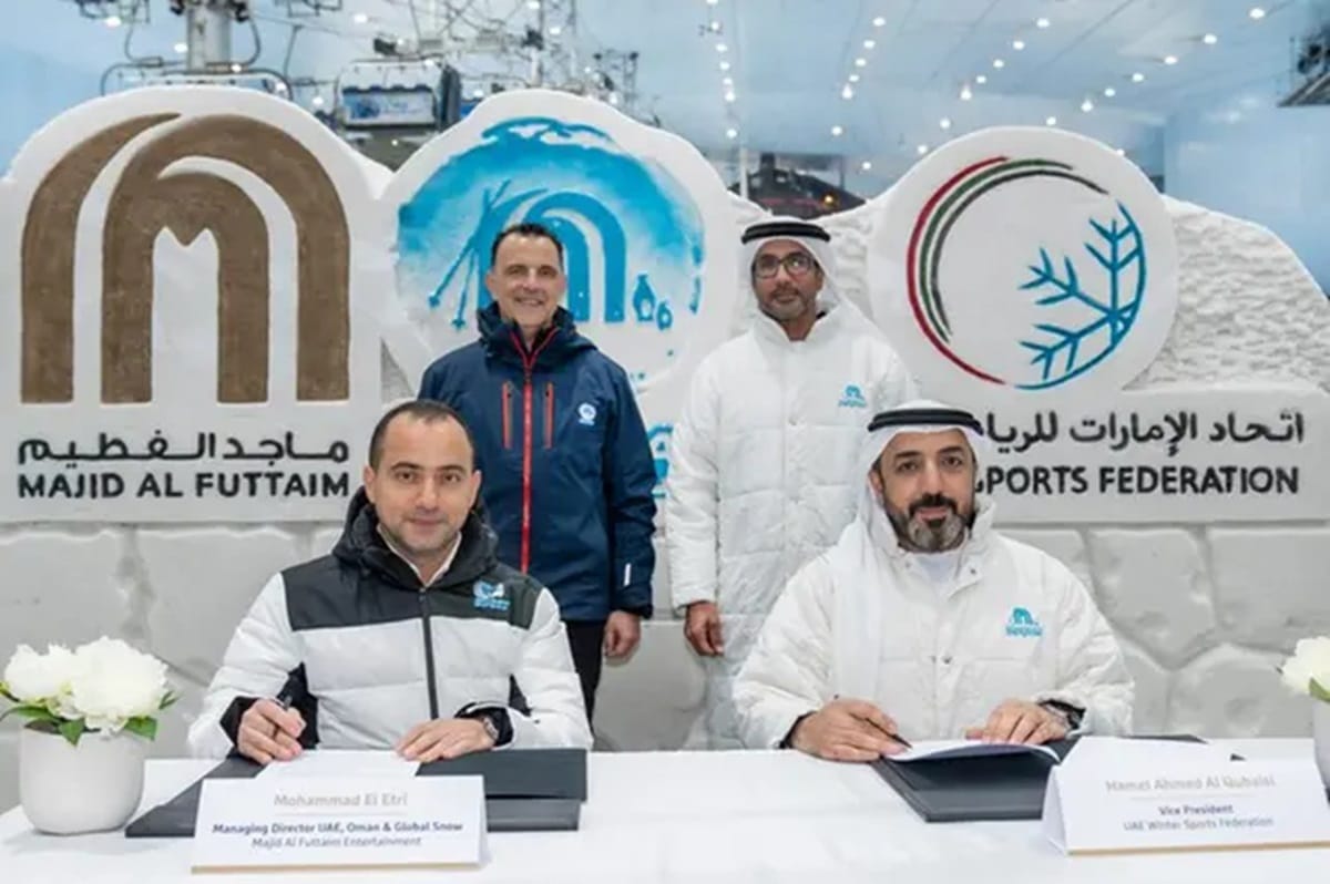 The UAE Winter Sports Federation and Majid Al Futtaim Entertainment’s Ski Dubai signed a Memorandum of Understanding