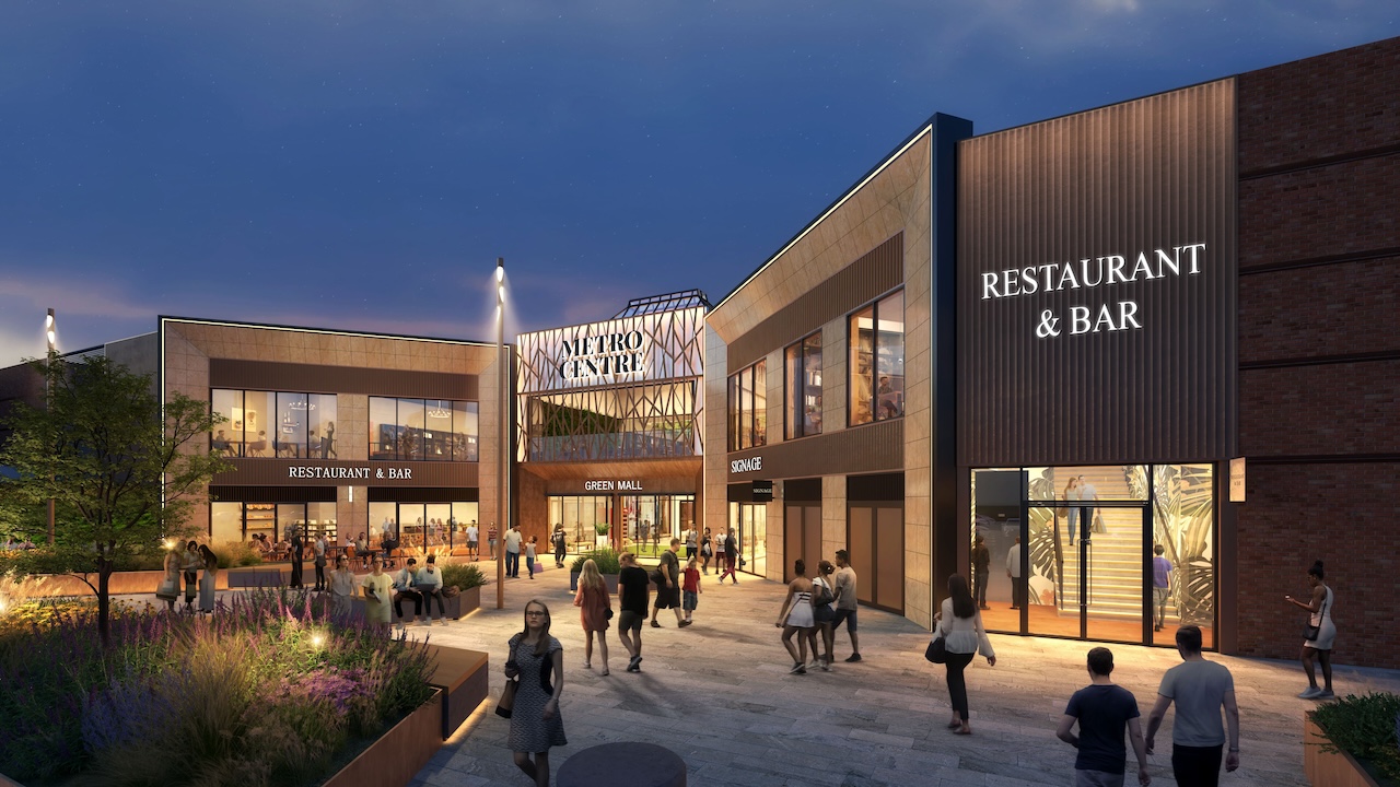 Metrocentre - Green Mall redevelopment (indicative CGI)