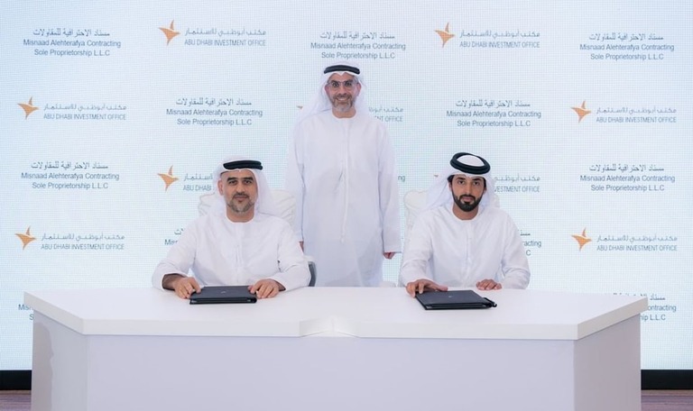 Abu Dhabi Investment Office Signs New Deals