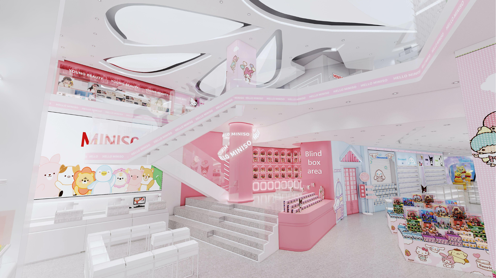 Inside the New MINISO LAND in Madrid