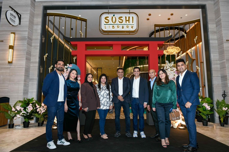 Sushi Library Debuts at Marassi Galleria