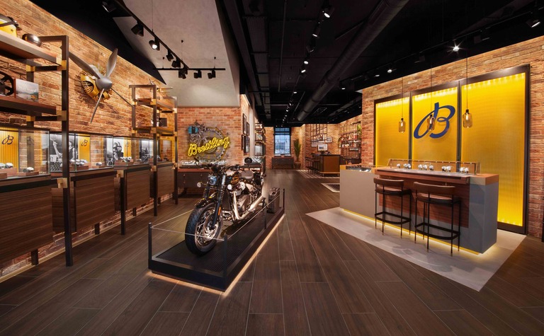 Breitling, has made its city debut at Liverpool ONE
