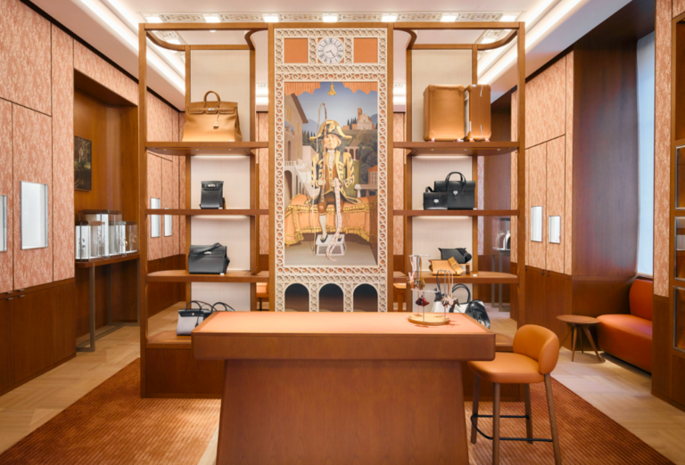 Hermes new store in Florence Italy