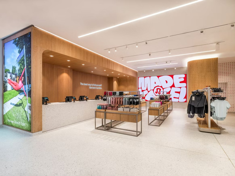 Lululemon has opened its largest store in Europe, the Middle East, and Africa (EMEA) on London’s Regent Street.