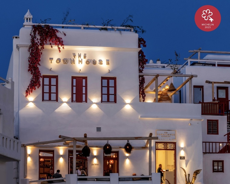 The TownHouse Mykonos Awarded Prestigious Michelin Key