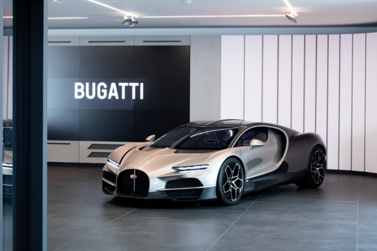 Bugatti opens new showroom in Rotterdam