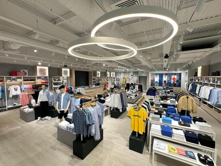 Lacoste Reinvests at Livingston Designer Outlet