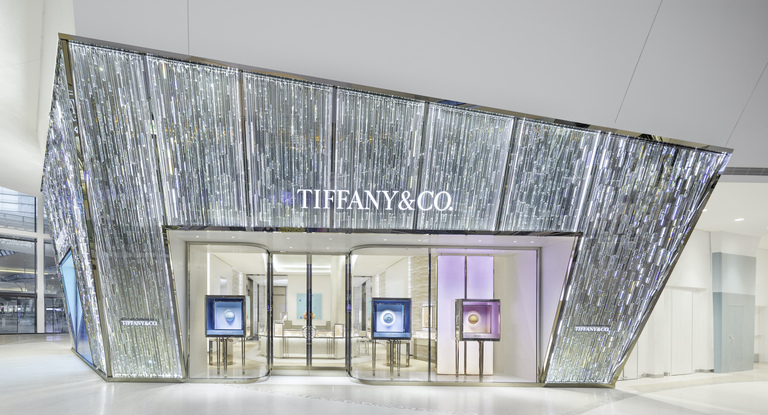 Tiffany & Co new store in Las Vegas at The Shops at Crystals