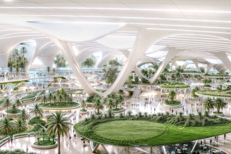 Progress Made at Al Maktoum International Airport