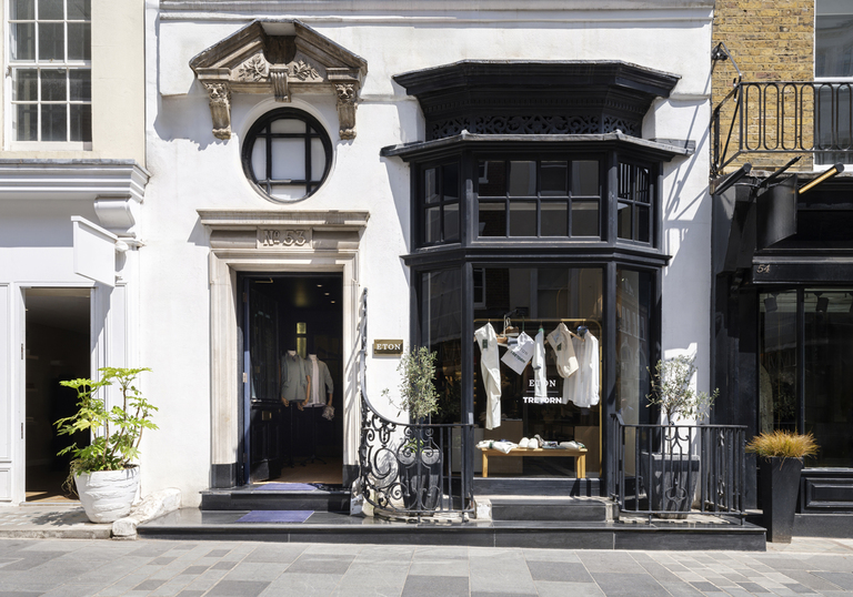 Eton Reopens Flagship Store on South Molton Street