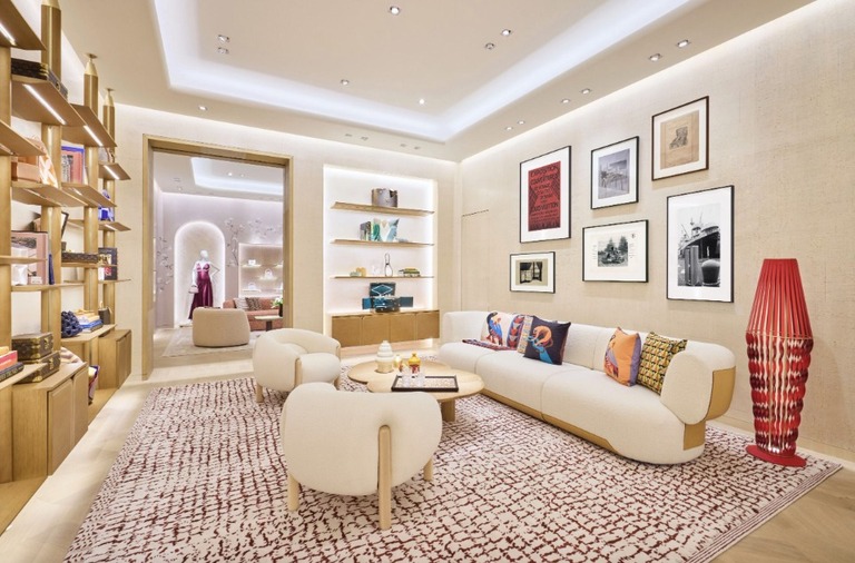 Louis Vuitton Opens Extended Store