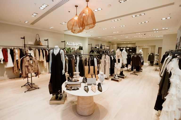 AllSaints opens new store in Glasgow's Princes Square