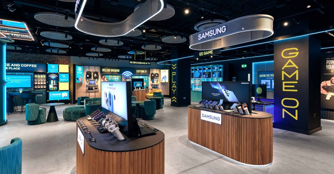 EE Launch Immersive Experience Store in Nottingham