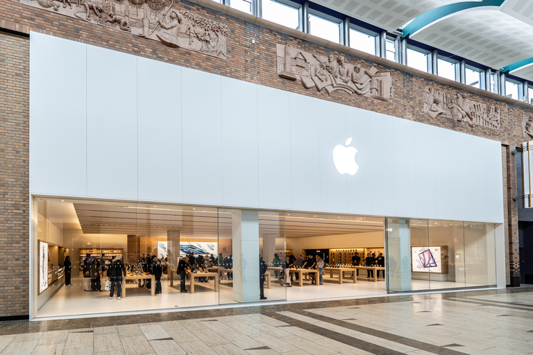 Apple Trebles Touchwood Presence