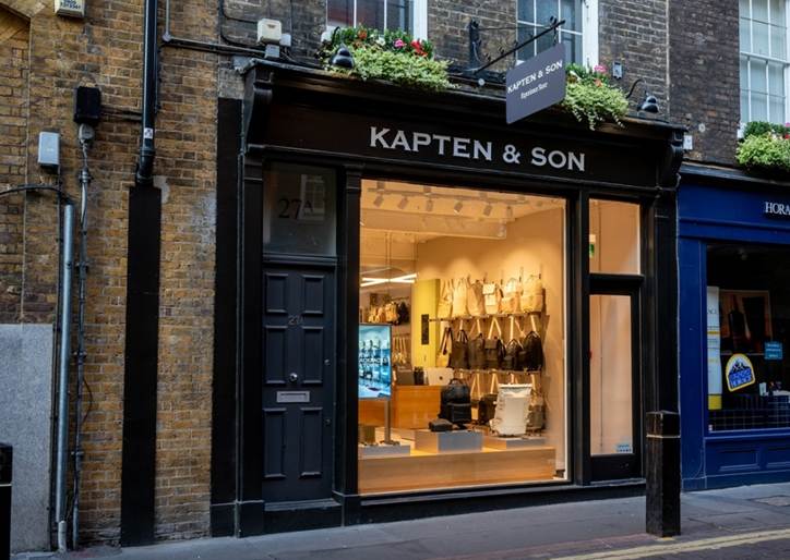 Kapten & Son opens its first store in London
