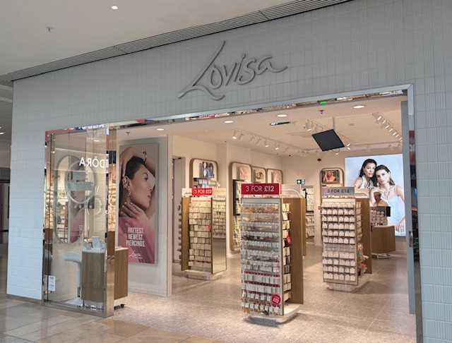 Lovisa Lands at Queensgate Peterborough