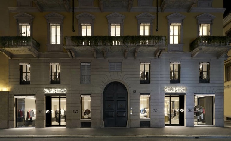 Valentino Reopens Montenapoleone