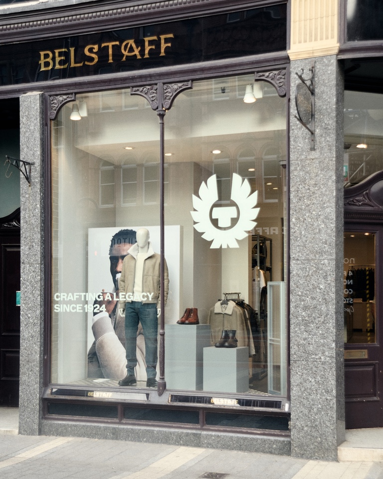 Belstaff Arrives at Victoria Leeds