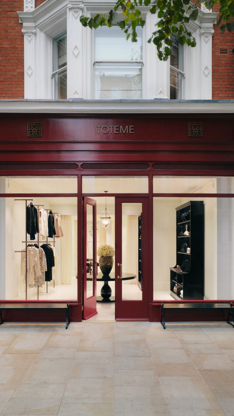 TOTEME open's second London store on Sloane Street