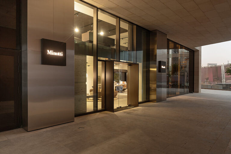 MINOTTI OPENS THE NEW FLAGSHIP STORE IN RIYADH