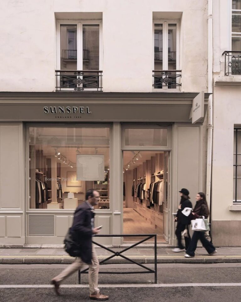 Sunspel Opens Permanent Paris Unit
