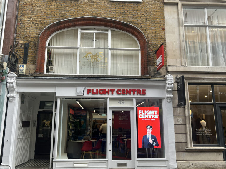 Mayfair Home to New Flight Centre