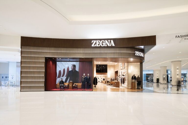 ZEGNA Reopens Boutique in Dubai Mall