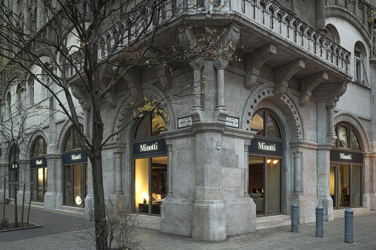 Minotti Opens New Flagship Site in Budapest
