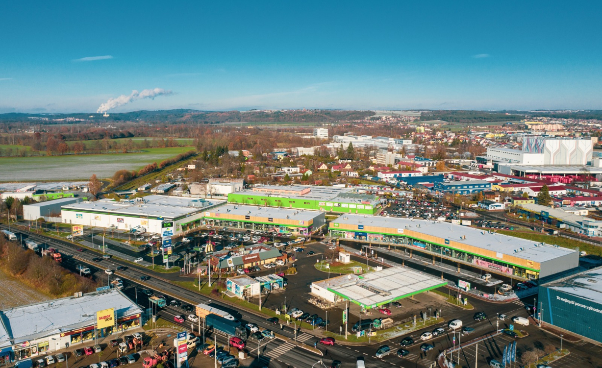Retail Park Strakonická, České Budějovice, Czech Republic