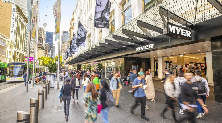 Myer Flagship Eyed for Sale