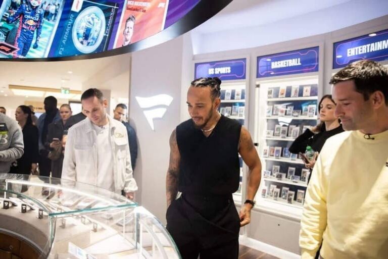 Lewis Hamilton Enters Global Trading Card Race