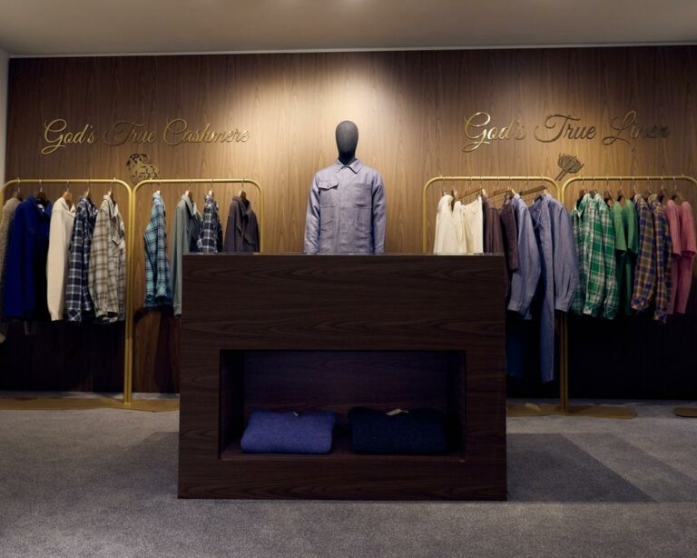 God’s True Cashmere Lands in Harrods