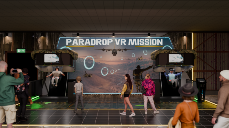 Paradrop VR to Land at National Naval Aviation Museum