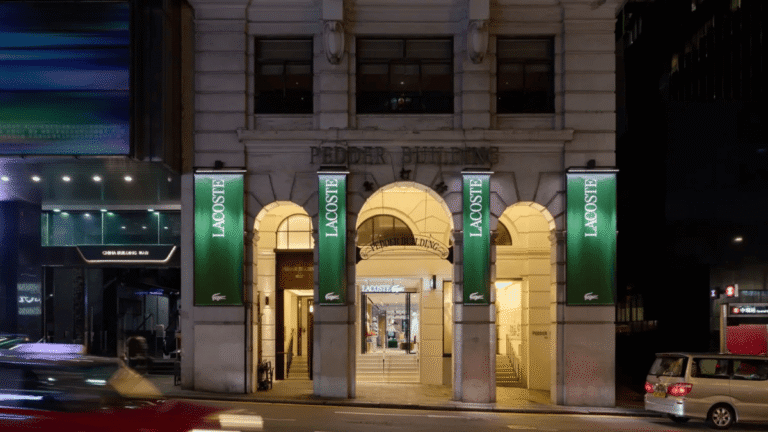 Lacoste expands Hong Kong presence with new Pedder Building flagship