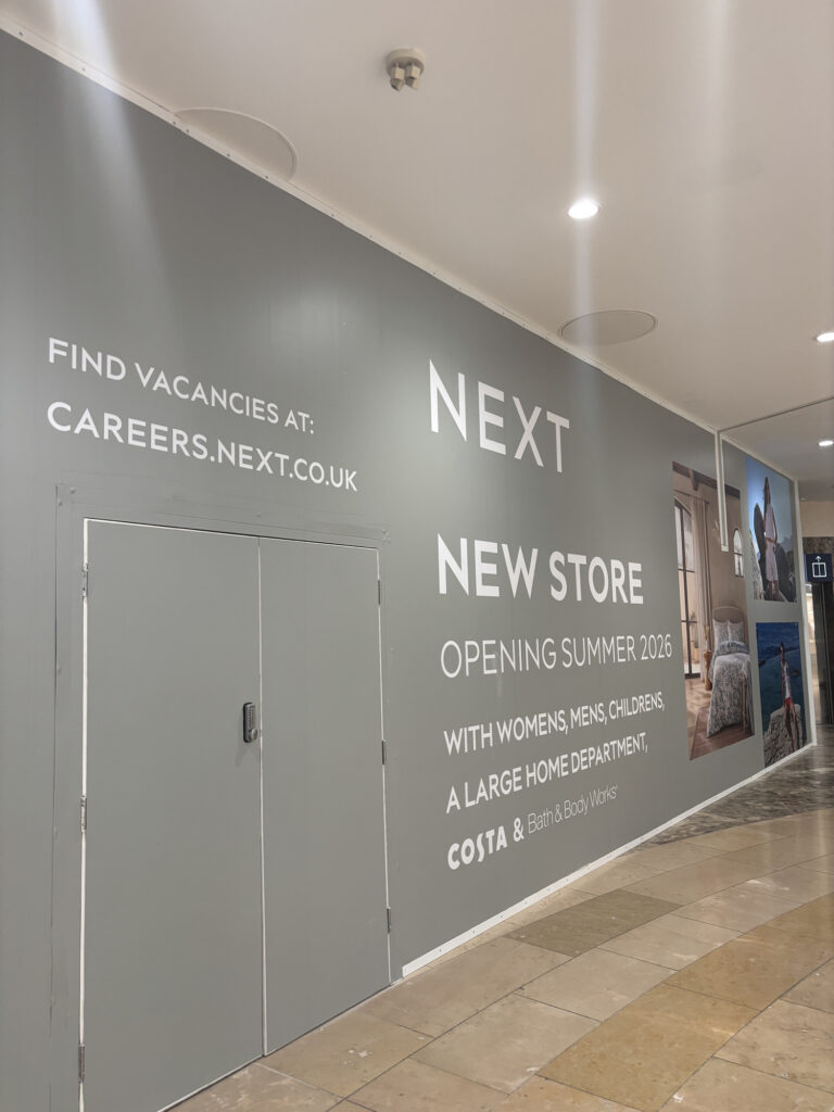 Bluewater Announces Opening Date for NEXT’s New Anchor Store