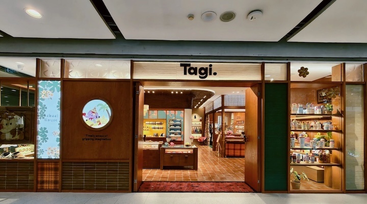 Tagi Makes International Retail Debut