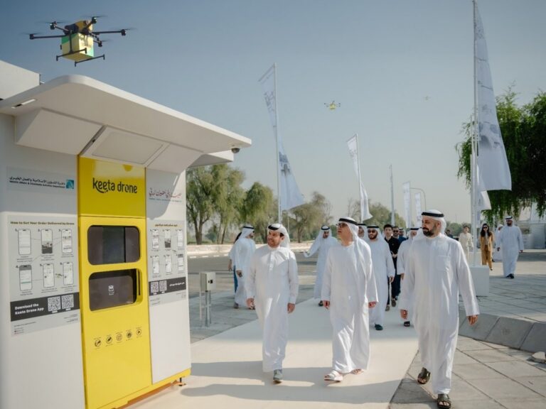 Drone Delivery Resumes from Silicon Central Mall