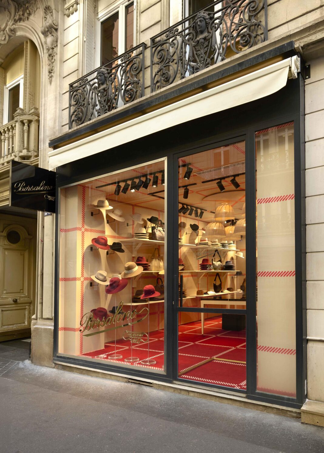 Borsalino strengthens its presence in Paris with the opening of its second boutique at 24 Rue Marbeuf,