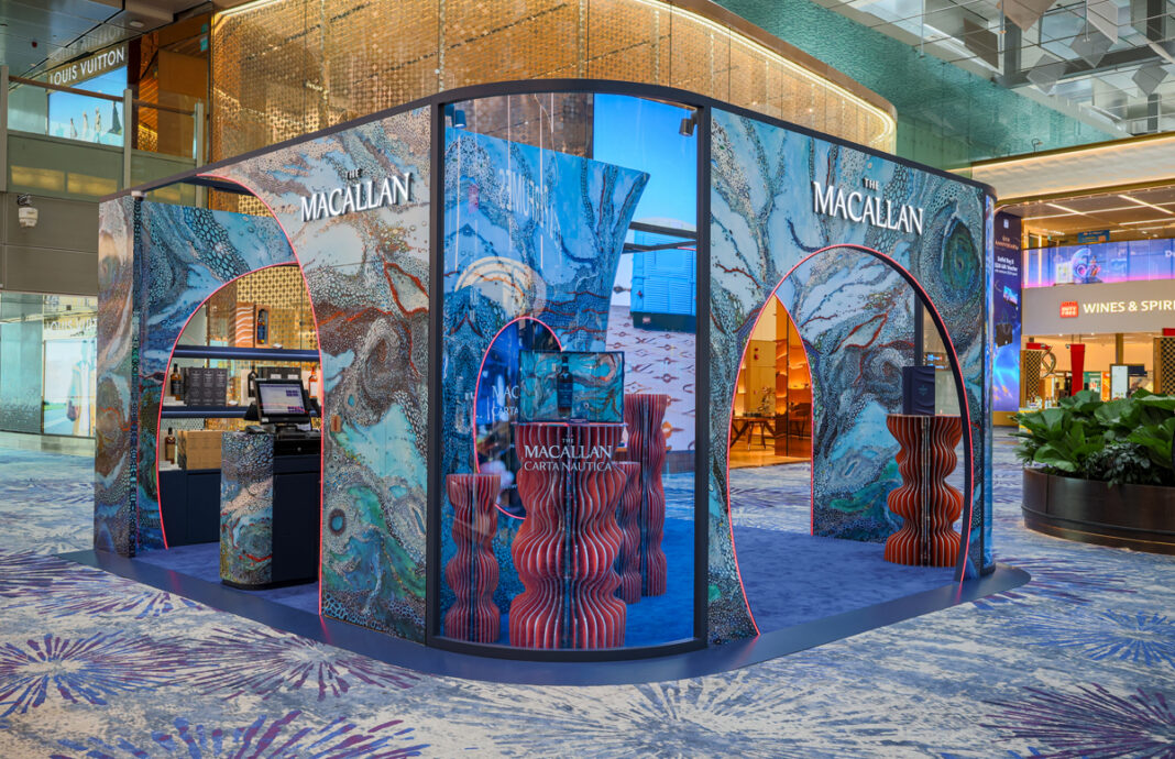 The Macallan launches Carta Nautica at Changi Airport | Designed by NiCE
