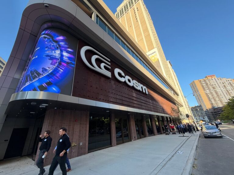 Three-Level Entertainment Venue Cosm Opens in Detroit