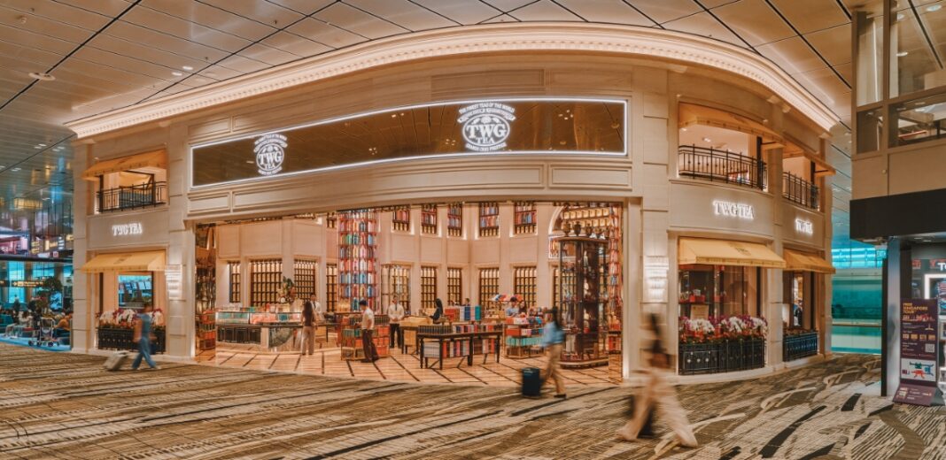 TWG Tea’s new global flagship store TWG Tea Gallery has landed at Changi Airport Terminal 3